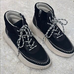 Dolce Vita Dolen high top sneaker. Black size 10 but fits like 9/9.5